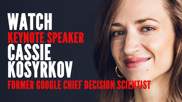 Cassie Kozyrkov - AI Speaker - Google’s former Chief Decision Scientist