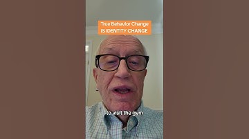 As James Clear says in Atomic Habits, true behavior change is Identity Change