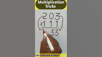 Multiplication Tricks || Multiply by 111 || @Sky Struggle Education || #short