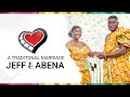 Ghanaian traditional marriage of Mr. & Mrs. Akomeah