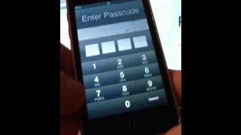 How To Fix An ipod Touch With Lost Passcode