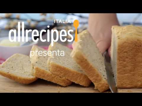 Video: Pane Al Parmigiano Con Erbe