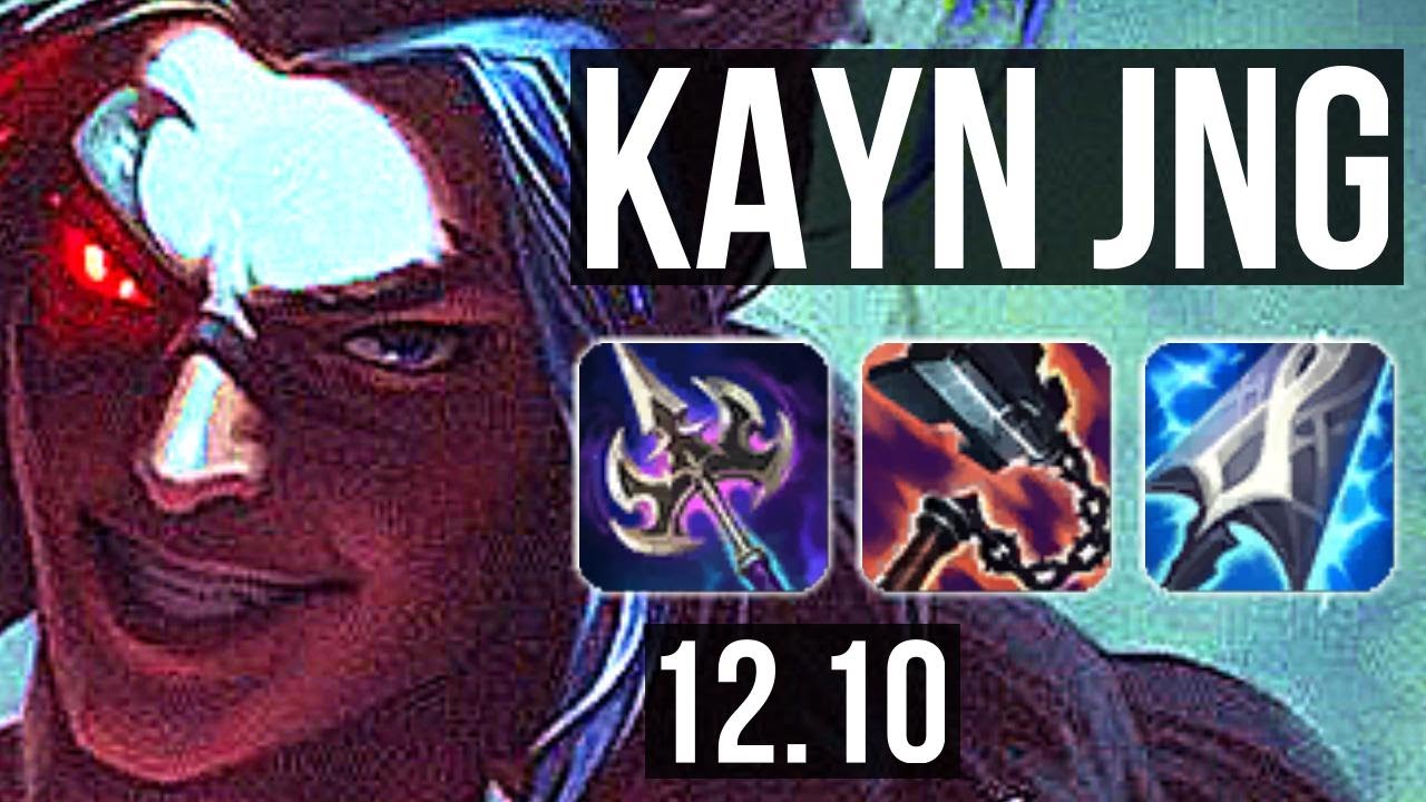 KAYN vs TALIYAH (JNG) | 11/0/8, Legendary, 500+ games | KR Master | 12.10