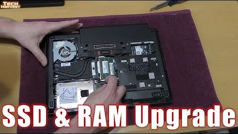 Upgrading A Lenovo Thinkpad Edge 15 Laptop: SSD & RAM