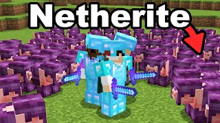 Using 134 Netherite Pigs To Kill A Stacked Player...