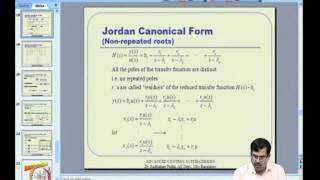 Mod-04 Lec-10 Representation of Dynamical Systems -- II