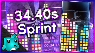 34.40s Tetris Effect Connected Sprint