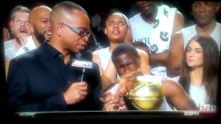 (HD) Hilarious Kevin Hart Celebrity All Star Game 2013 MVP Speech