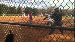 Ashleia Pitching In Her First Ever 10U Tournament
