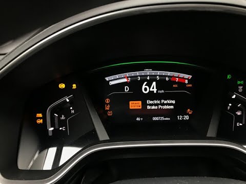 2021 Honda Crv All Warning Lights On