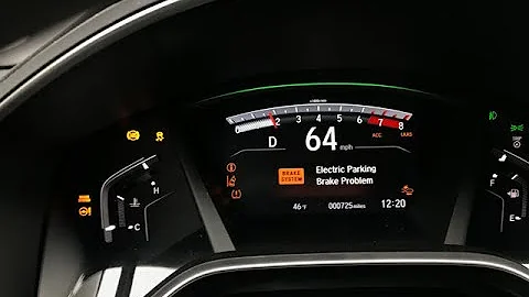 2017 Honda CRV Touring, All Warning Lights Flashing- Resolved