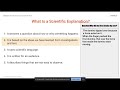 Crafting Scientific Explanations Through Forces and Motion