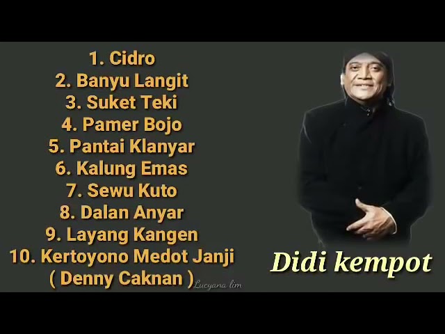 Tanpa Iklan ‼️ Lagu Didi Kempot Full Album| Cidro, Tatu class=