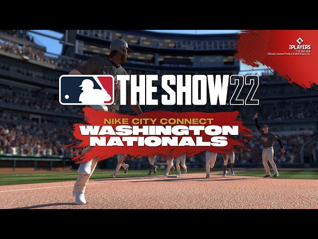 MLB The Show 22  Nike City Connect Washington Nationals 