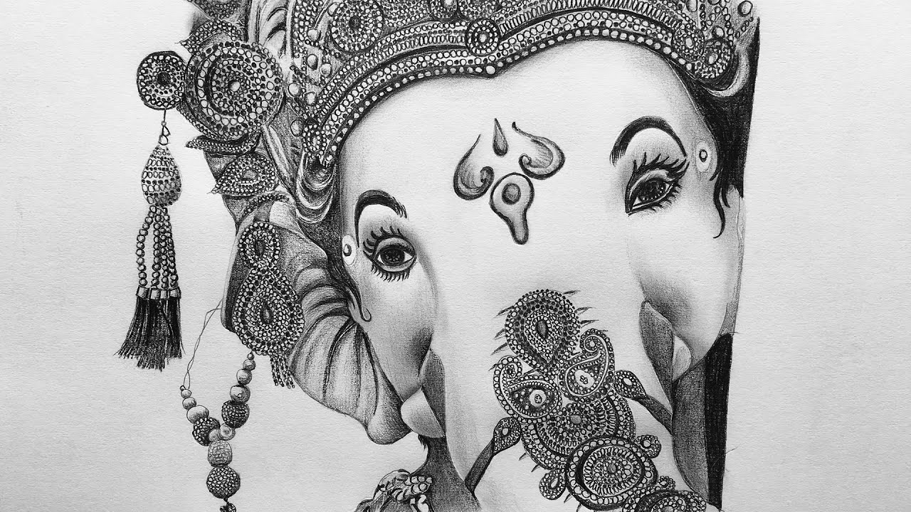 Ganesha Sketch Stock Photos  Free  RoyaltyFree Stock Photos from  Dreamstime