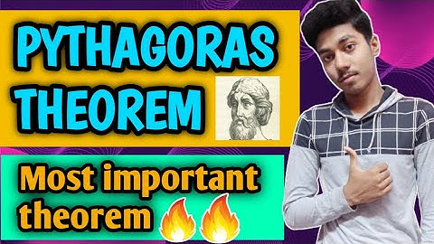 Pythagoras theorem proof/proving Pythagoras theorem in hindi easy