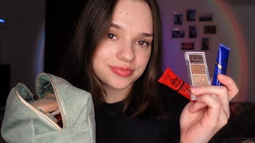 ASMR my makeup collection | custom video for anonymous (soft spoken)