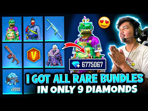 I Got All Rare Bundles And Items Of Free Fire😍💎 || 50,000 Diamonds Challenge -Garena Free Fire