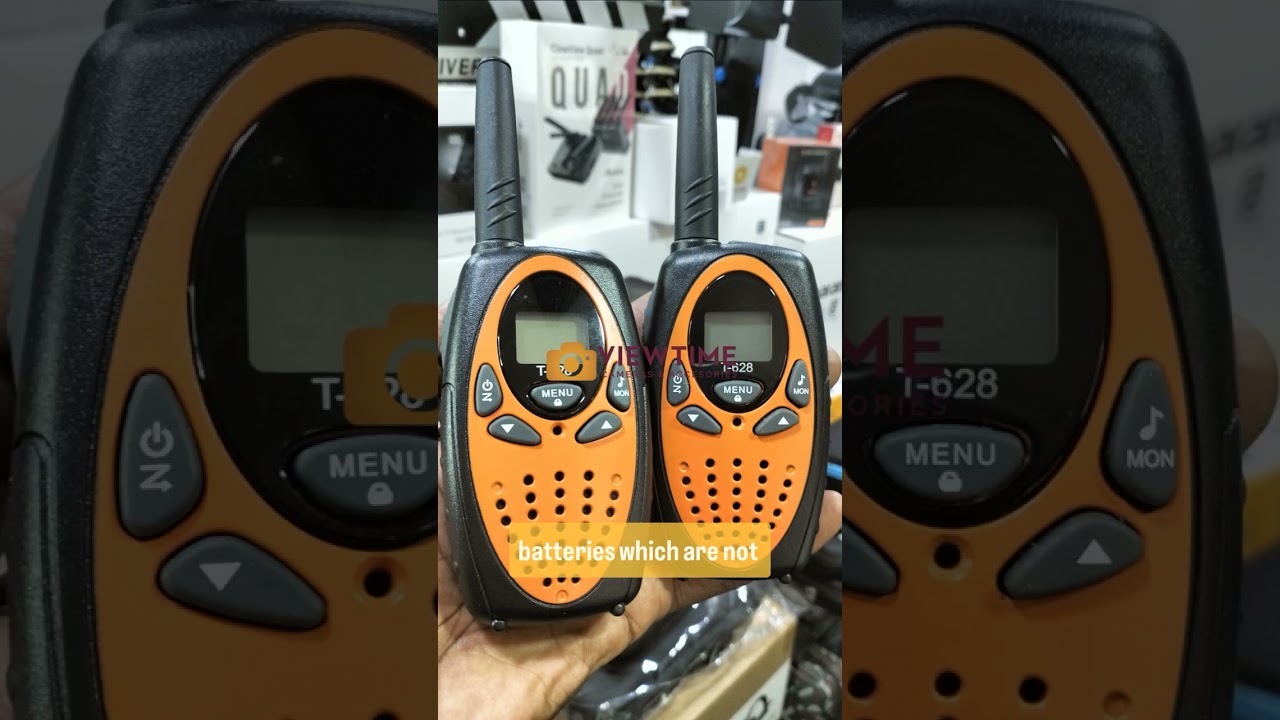 T-628 Two-set walkie talkie 5Km @ Ksh3,500 