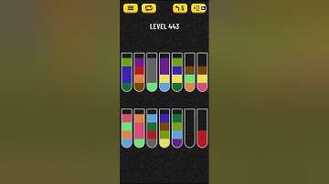 Water Sort Puzzle - level 443