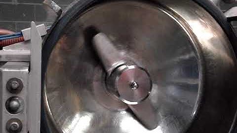 MIXACO Container Mischer CM-300 CC Tools in Slow Motion