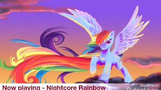 Nightcore - Rainbow (Sia)