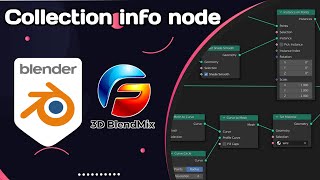 How To Use Collection Info Node In Blender Learn Geometry Nodes In Blender