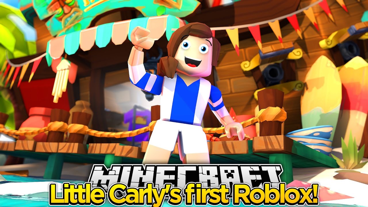 ROBLOX plays MINECRAFT for the first time.. 