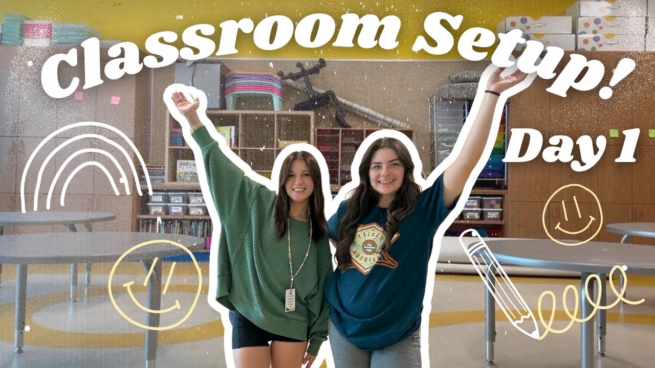Classroom Setup Day 1 | Furniture Layout + Where My Pre-K Centers Will Go!