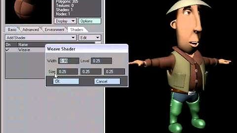 8 - Surface Editor - Introduction to the Weave shader