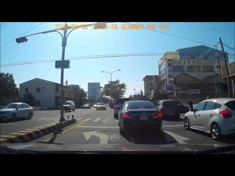 2016/02/08下午兩點多 永靖 中山路機車撞休旅車 車禍