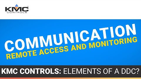 KMC Controls: Elements of a DDC