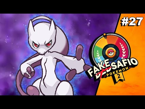 #27 MEGA MEWTWO Ultma Medalla de Gimansio! Fakesafio * Dedsafio Fake / Pokemon X Randomlocke