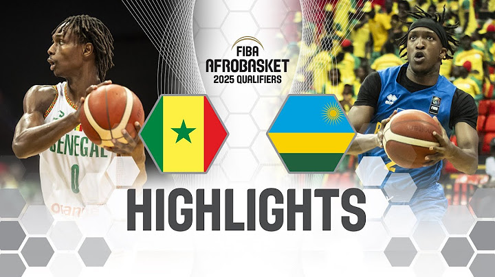 Senegal 🇸🇳 v Rwanda 🇷🇼 | Highlights | FIBA AfroBasket 2025 Qualifiers
