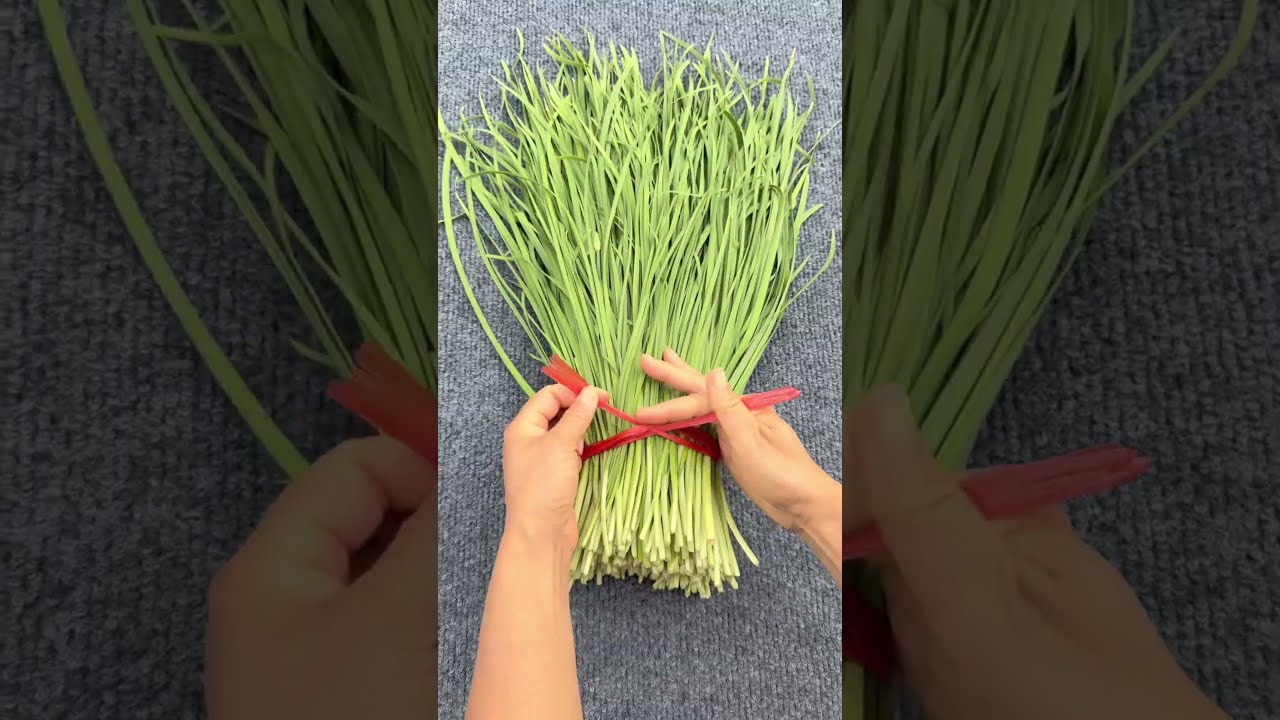 A Quick Way To Tie Vegetables Shorts