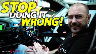 GET FASTER NOW! - How to Set Up Sim Racing Pedals THE RIGHT WAY