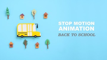 Back to School | paper stop motion animation