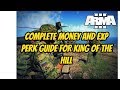 Best Load out and Money making and XP PERKS for Arma 3 King of The Hill v13