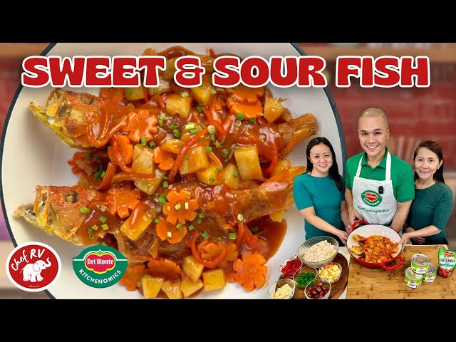 DEL MONTE SWEET & SOUR FISH FOR NOCHE BUENA ❤ class=