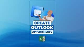 How To Create Appointments In Outlook From Excel #SHORTS