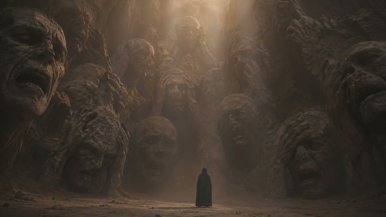 The Valley of Forgotten Faces | Deep Dark Ambient | Echoes of Fear