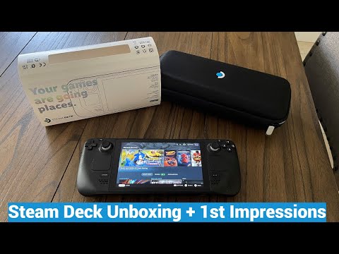 Steam Deck 512GB Unboxing, Gameplay, + 1st Impressions - Vulkan Caching Issue People Should Know!