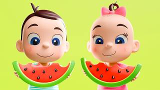 🍉 Karpuzu Seviyorsan Alkışla - Karaoke Çocuk Şarkıları Ozi Ve Suzi Ile Öğren Ve Eğlen