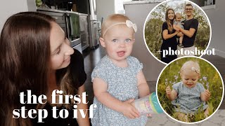 Taking The First Step (IVF Journey To Baby #2) | Day In The Life