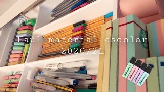 School supplies haul 2020/21