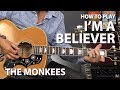 I'm a Believer by The Monkees - Guitar Lesson