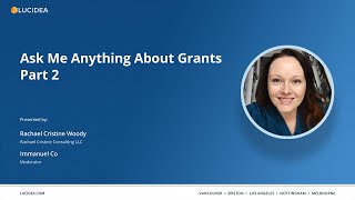 Ask Me Anything PART 2; Rachael Answers More of Your Grants Questions