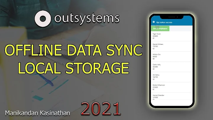 Offline data sync in Outsystems | Data Sync Exercise with local database