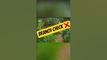 FPV Drone Crash — Tree Branch Wins 😬 #shortsfeed #short #shorts #fpv