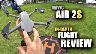 DJI Mavic AIR 2S Flight Test Review INDEPTH  How Good is it?! (BONUS CRASHING & RAIN Resistance!!)